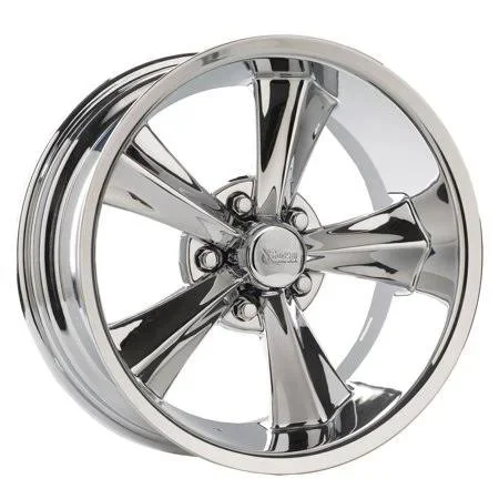 Rocket Racing R14-787345 Booster 17 x 8 Wheel - 5 x 5, 4-1/2 Bs, Gray
