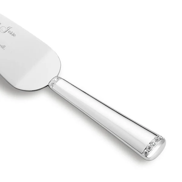 Personalized Princess Silver Crystal-Band Server Set, Alloy Zinc/Steel, Things Remembered