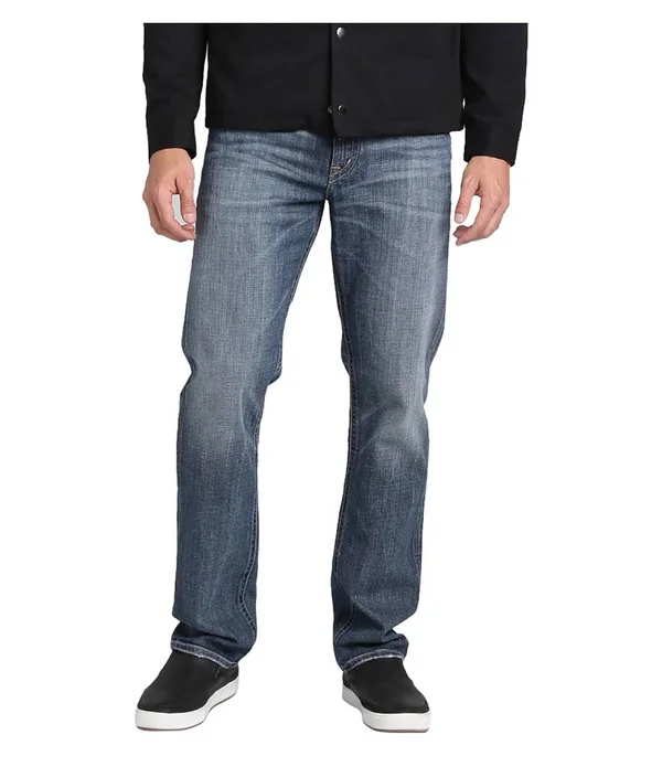 Silver Jeans Co. Men's Eddie Relaxed Tapered Jeans