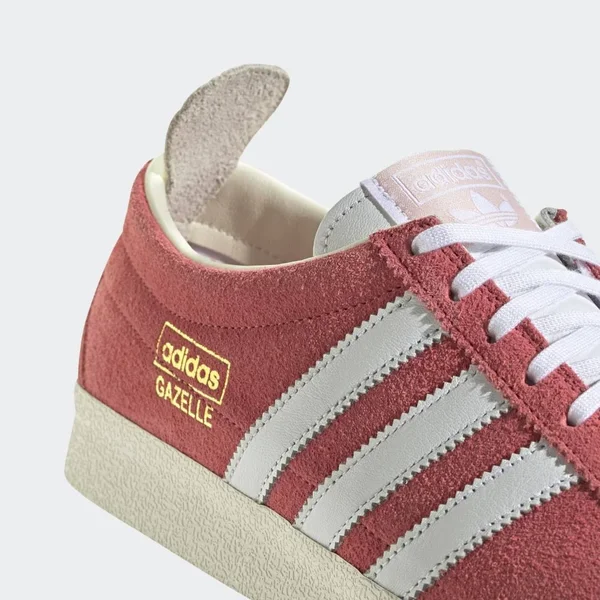 Adidas Gazelle Vintage Shoes Real Pink 9 - Mens Originals Shoes