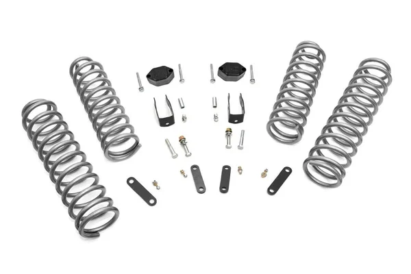 Rough Country 67970 2.5in Jeep Suspension Lift Kit w/ V2 Shocks (07-18 Wrangler JK Unlimited)