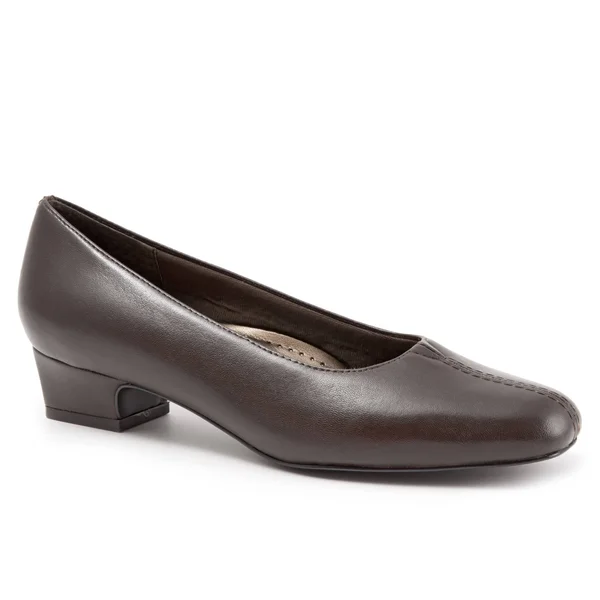 Trotters Doris Pumps, Women's, Mocha, Size: 11