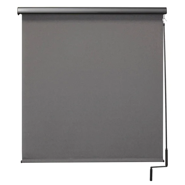 Keystone Cordless Outdoor Sun Shade with Protective Valance - Quartz 10x8