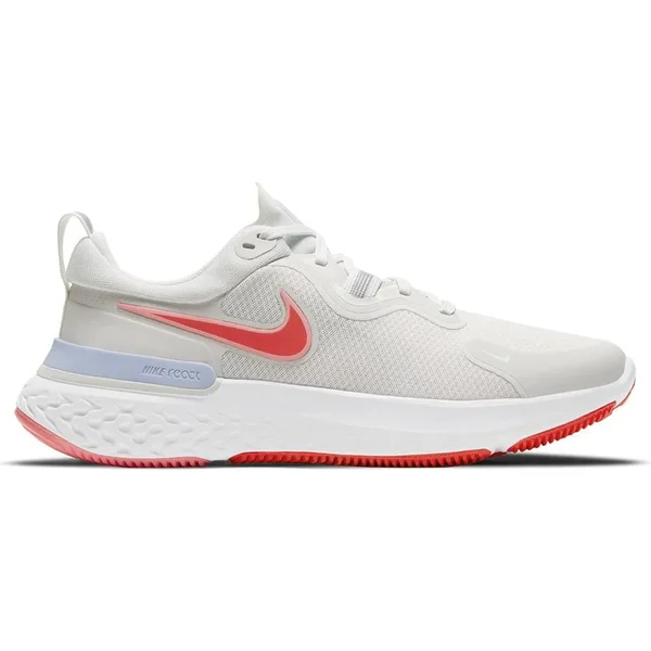 Nike React Miler Running Shoe - Women's Platinum Tint/Bright Crimson, 8.5