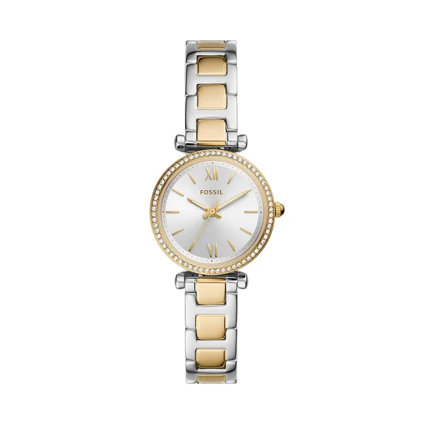 Fossil Women's Carlie Mini Stainless Steel Dress Quartz Watch
