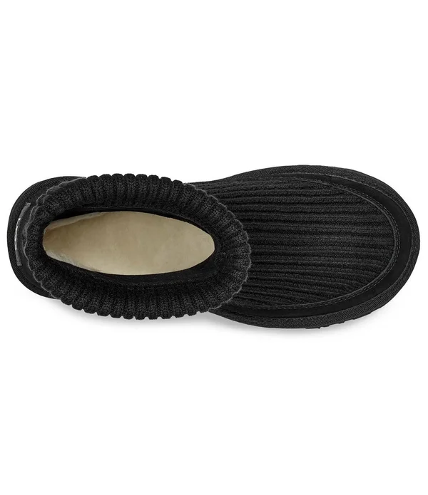 Ugg Classic Knit Women's Boots Black : 5 B