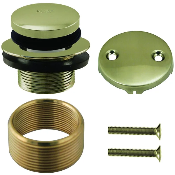 Westbrass D93K-12 Tip-Toe Universal Trim Set with 2 Hole Faceplate, Oil Rubbed Bronze