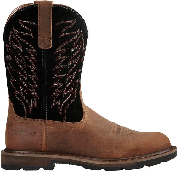Ariat Men's Groundbreaker Work Boots - Brown/Black