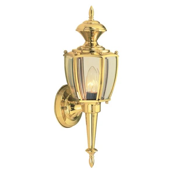 Design House Jackson Outdoor Uplight - Solid Brass 502526