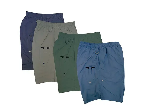 Hook and Tackle Mens Navy Beer Can Island Shorts