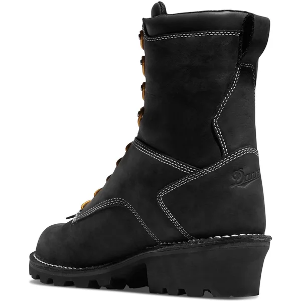 Danner Men's Logger 8x22 Work Boot - Black