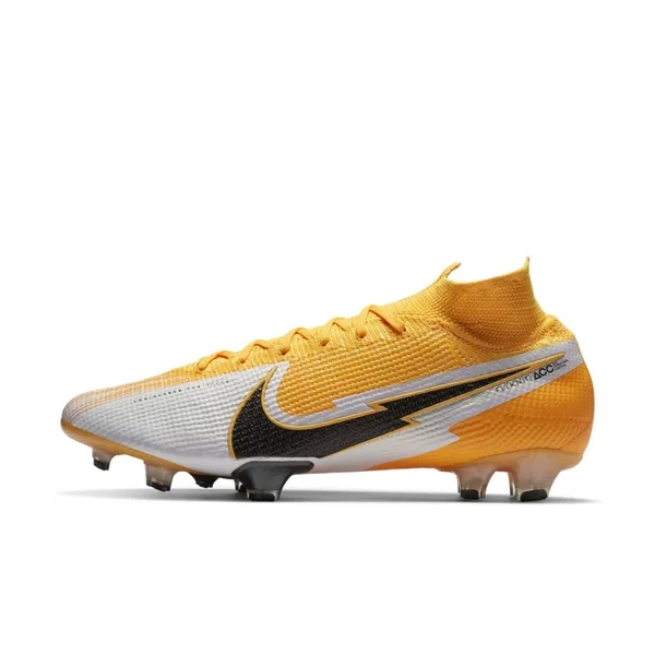 Nike Mercurial Superfly 7 Elite FG Firm-Ground Soccer Cleats in Orange - Size: 12.5, Aq4174-801