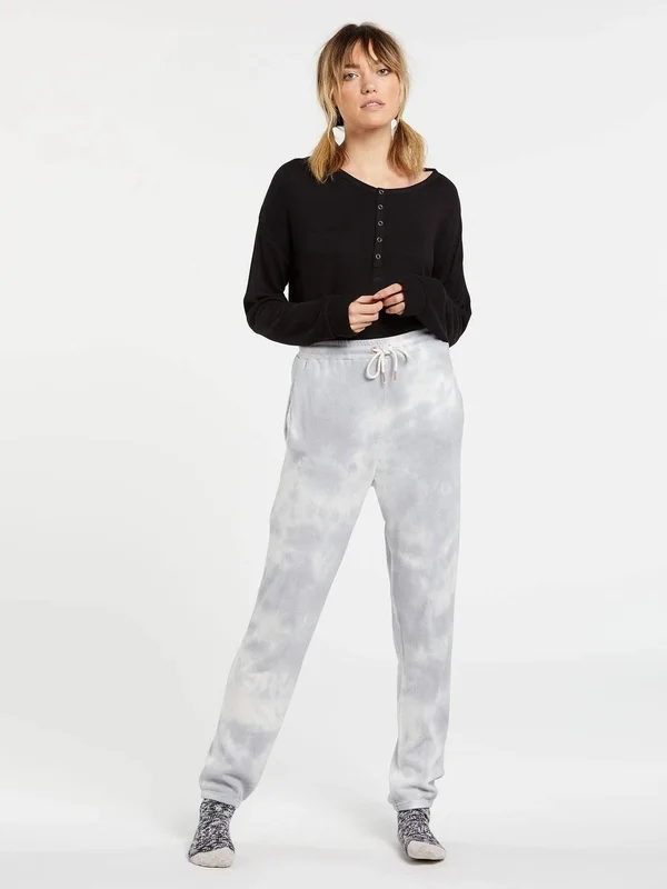 Volcom Lil Fleece Pant - L - Multi