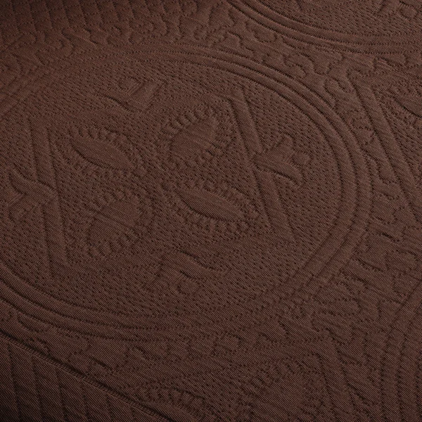 (Platinum, King) - Superior 100-percent Cotton Celtic Circle Scalloped Matelasse Bedspread