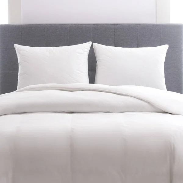 Hotel Collection Cotton Quilted Pillow by Cozy Classics - White - King - Set of 4