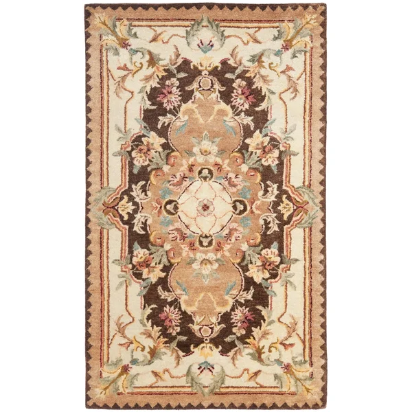 Safavieh Empire EM823B 8&3x22 x 11&0x22 Brown - Beige Area Rug