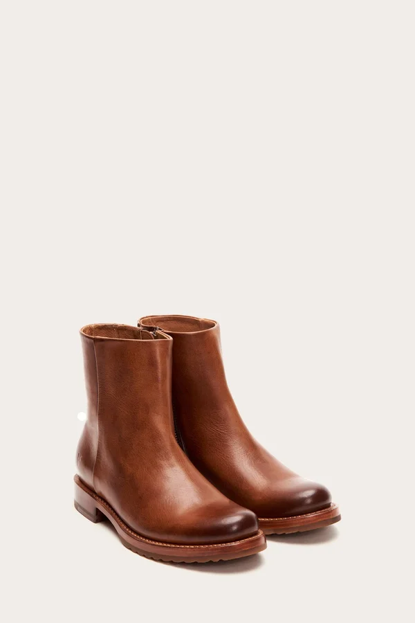 Frye - Veronica Inside Zip, 5.5 US, Caramel