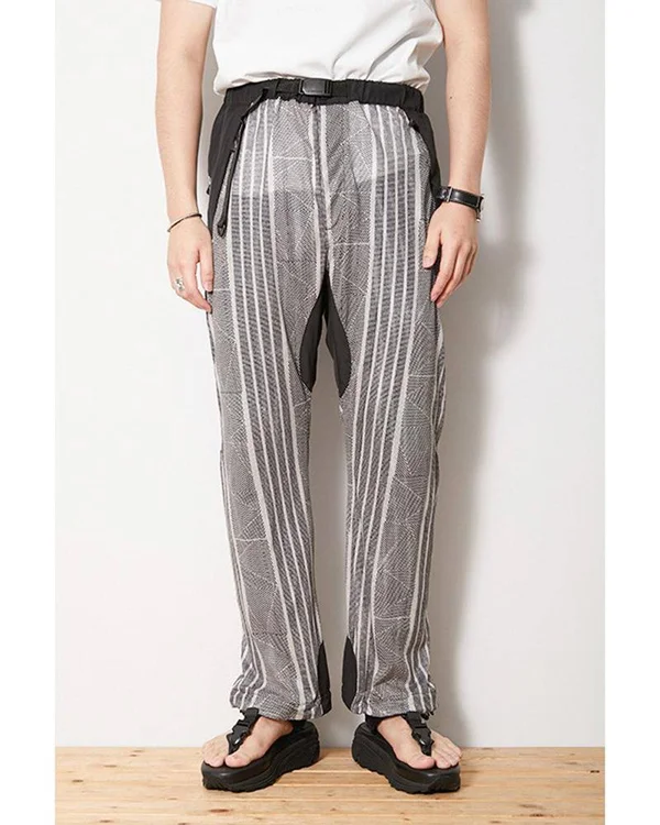 Printed Insect Shield Pants Beigeblack - M