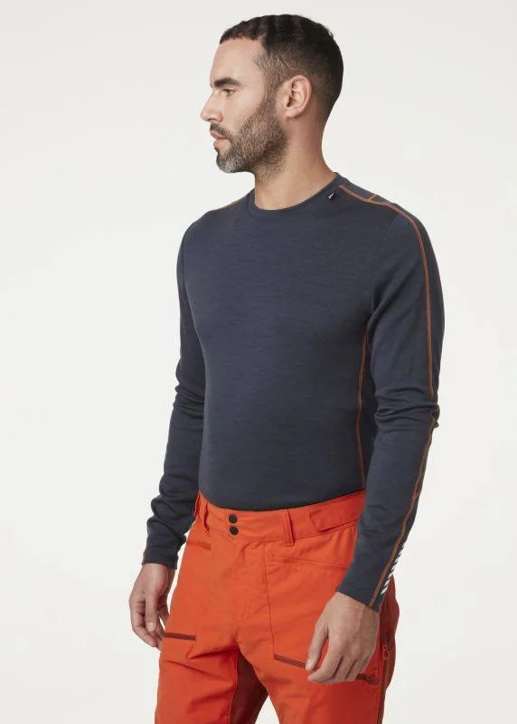 Helly Hansen Lifa Merino Lightweight Crew Men's- Slate