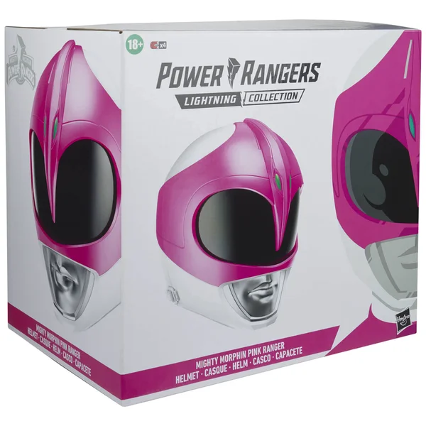 Power Rangers Lightning Collection Mighty Morphin Pink Helmet