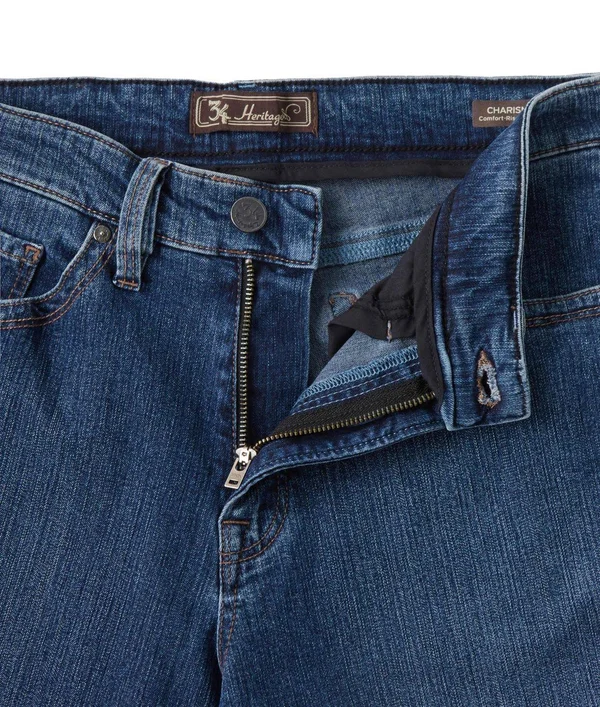 34 Heritage Men's Charisma Comfort Rise Relaxed Straight Leg Jeans