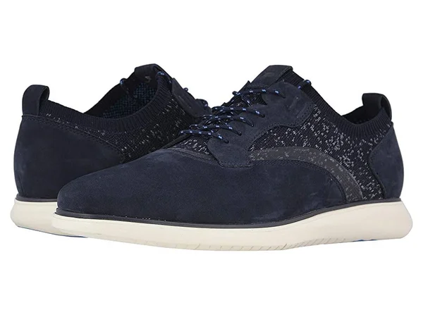 Florsheim Fuel Knit Plain Toe Oxford 7.5 Men's Indigo