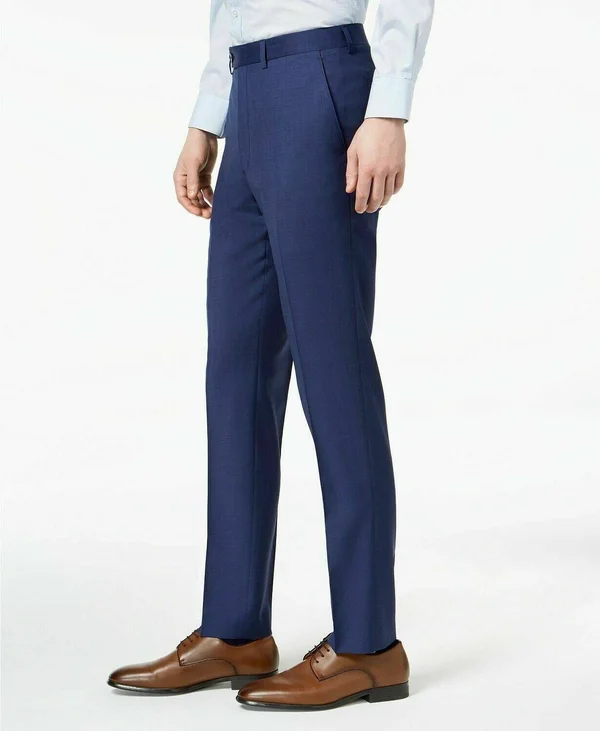 Calvin Klein Men's Skinny-Fit Infinite Stretch Suit Jacket - Blue