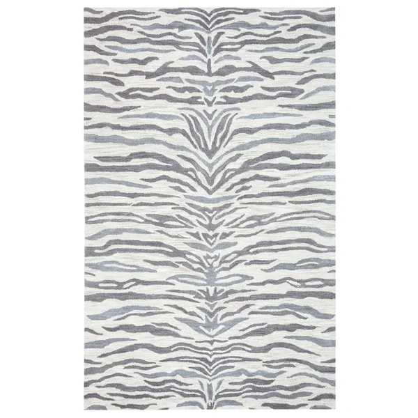 Rizzy Home Liberty Collection VN9649 Area Rug (5' x 8') - 5' x 8' - Gray
