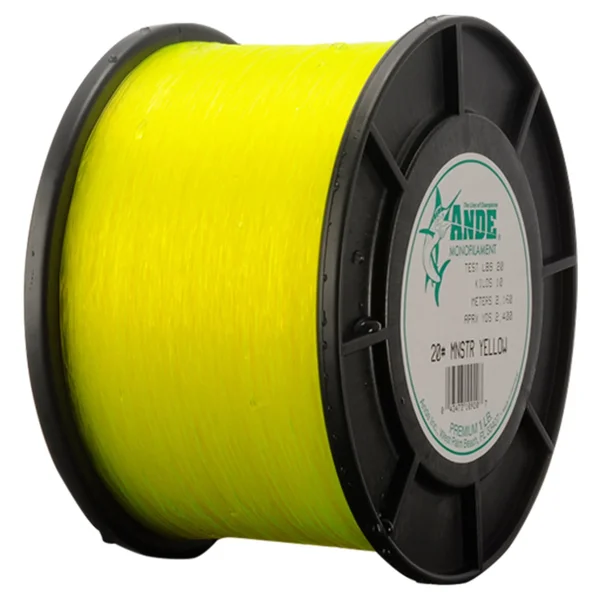 Ande Monster Monofilament Line - 2 lb. Spool - 100 lb. Test - Blue