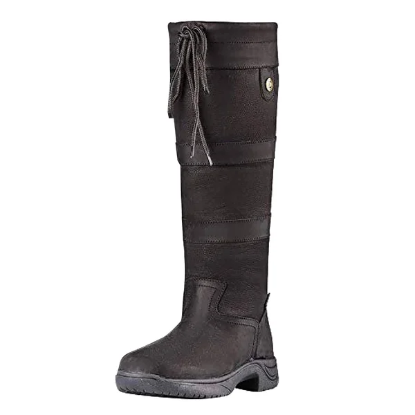 Black Dublin River Boots III - Wide