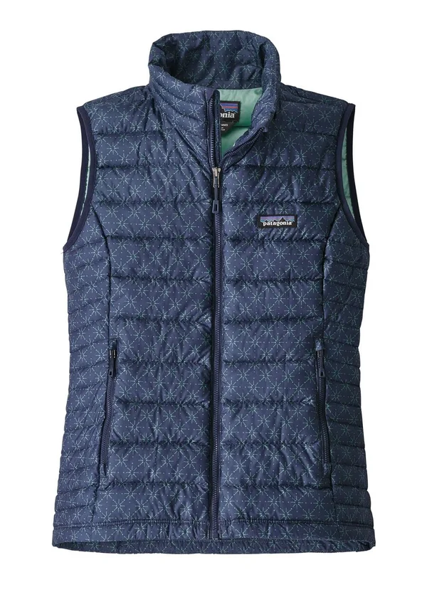 Patagonia Down Sweater Vest - Women's Solar Pow/Beryl Green - L