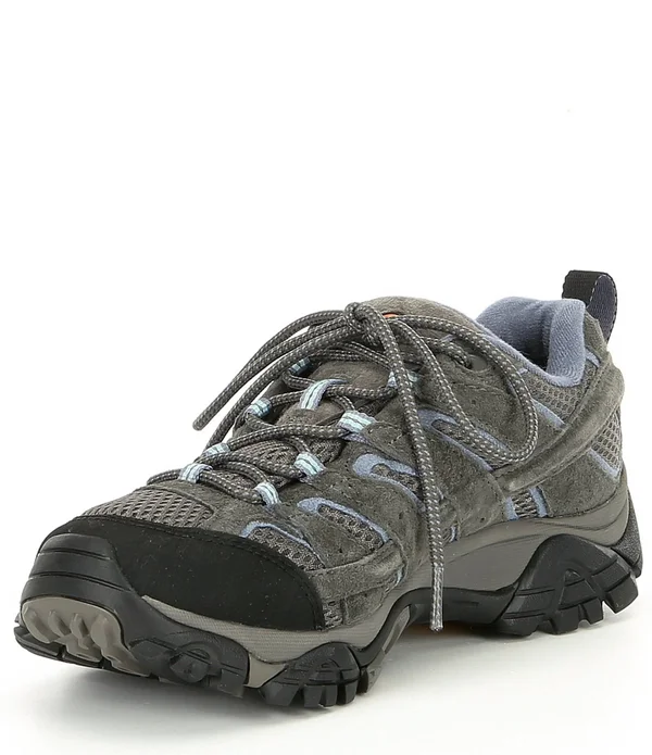 Merrell Moab 2 Waterproof 8.5, Drizzle/Mint (Women's)