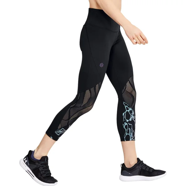 Under Armour Womens Rush Vent Iridescent Graphic Crop