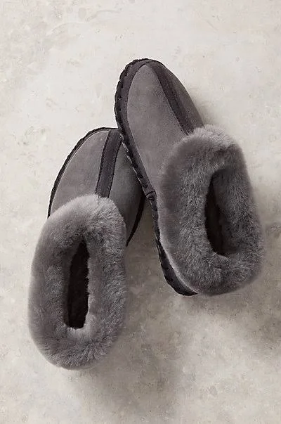 Women's London Australian Merino Sheepskin Slippers, Overland