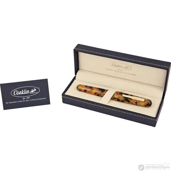 Conklin All American Fountain Pen - Tortoiseshell - Fine