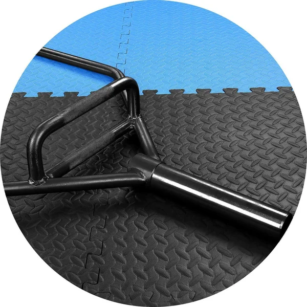 Everyday Essentials Olympic 2-Inch Hex Weight Lifting Trap Bar, 1000-Pound Capacity