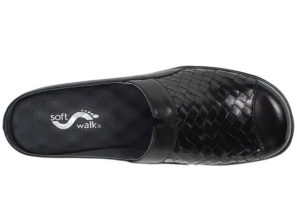 Softwalk Women's San Marcos Woven - Size: 7.5, Black