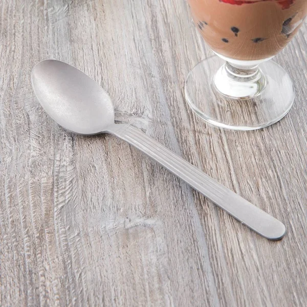 World Tableware 998 002 Farmhouse 7 3/8x22 18/0 Stainless Steel Heavy Weight Dessert Spoon - 36/Case
