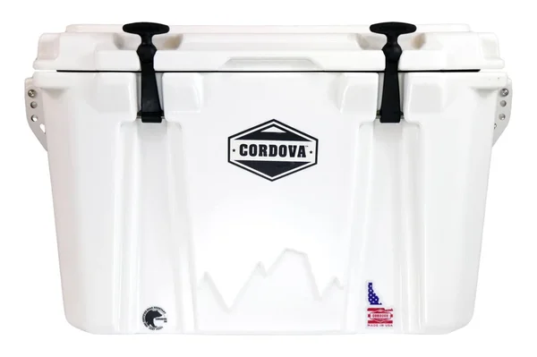 Cordova Adventurer (48QT) Cooler Medium Orange - White