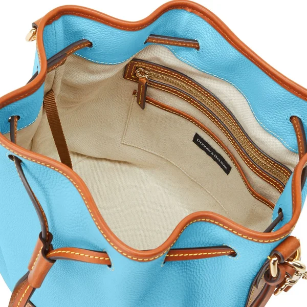 Dooney & Bourke Women Pebble Drawstring Bag - Sky Blue
