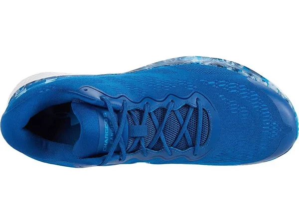 Under Armour Men's Charged Bandit 6 Camo Running Shoes - Blue - 14