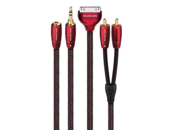 AudioQuest Golden Gate Audio Interconnect 12M (39&5 inch) RCA to RCA