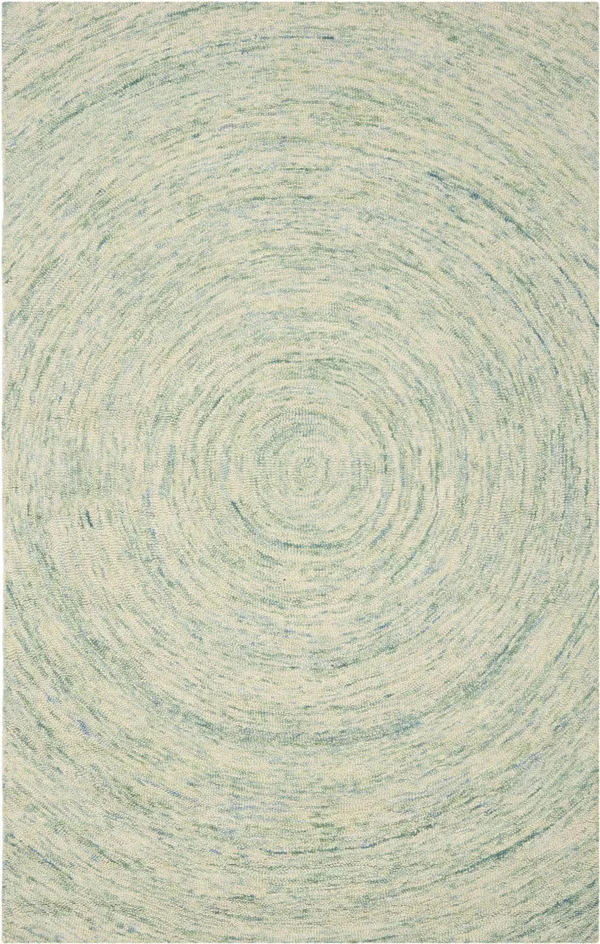 Safavieh 3& x 5& Ikat IKT635A Ivory, Blue Rug
