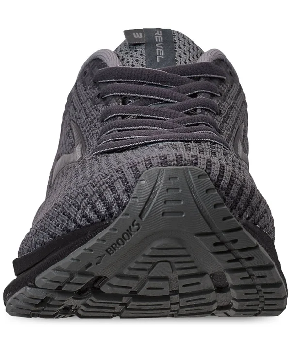 Brooks Men's Revel 3 Running Shoes - Size: 9.5 D, Black