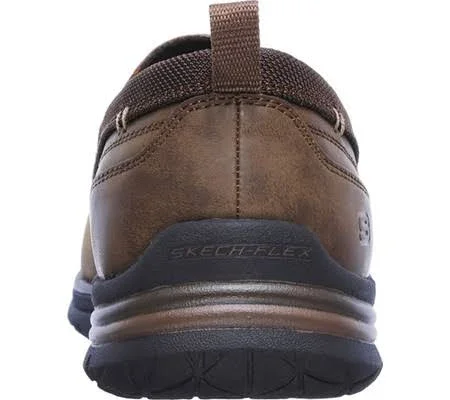 Skechers 65197 Men's Superior 2.0 - Jeveno Slip-On, Brown - 7.5
