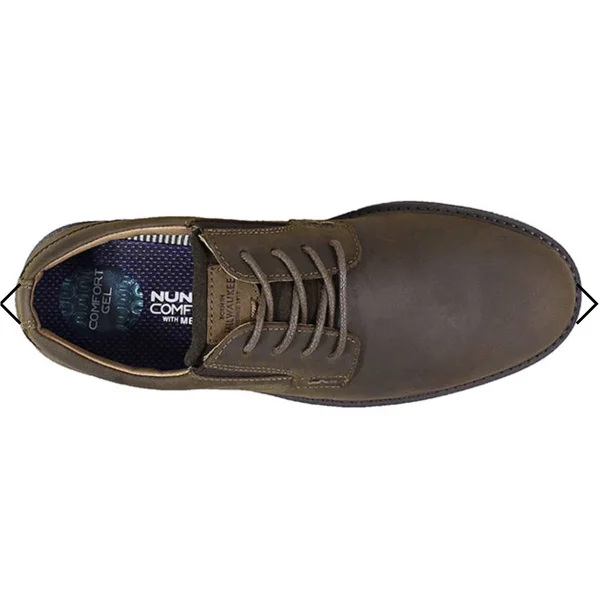Nunn Bush Barklay Plain Toe Oxford 9 Men's Brown