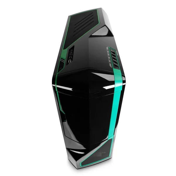Nzxt Phantom ATX Full Tower Computer Case Black and Green (PHAN-002GR)