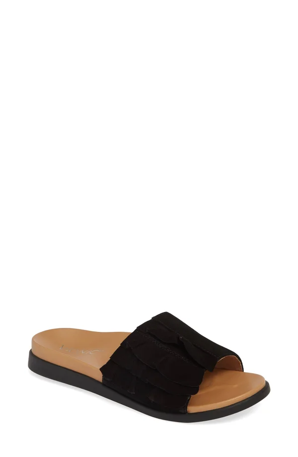 Vionic Roni Women's Slide Sandal - Size: 6, Black