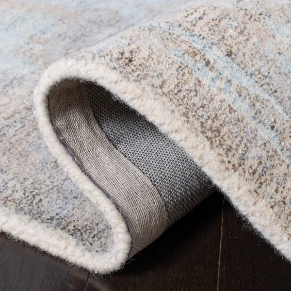 Safavieh Restoration Vintage RVT113F 8& x 10& Grey and Blue Area Rug