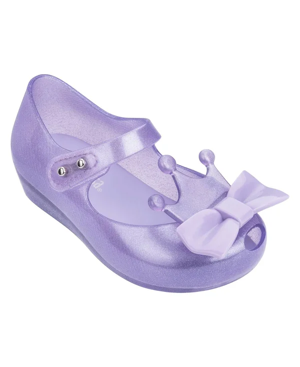 Mini Melissa Ultragirl Princess Shoes Silver 5